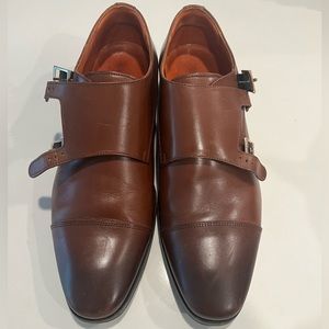 Wolf and Shepherd Double Monk Strap Dress Shoes